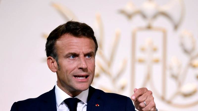 Macron calls referendums in Ukraine ‘parody’