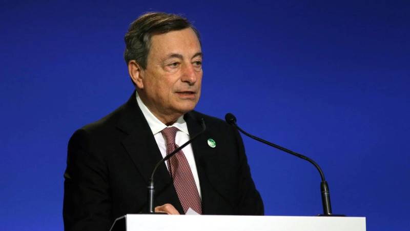 Draghi calls for capping Russian gas