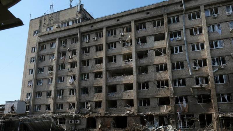 Ukrainian troops shell Kuibyshevsky, Kievsky in Donetsk