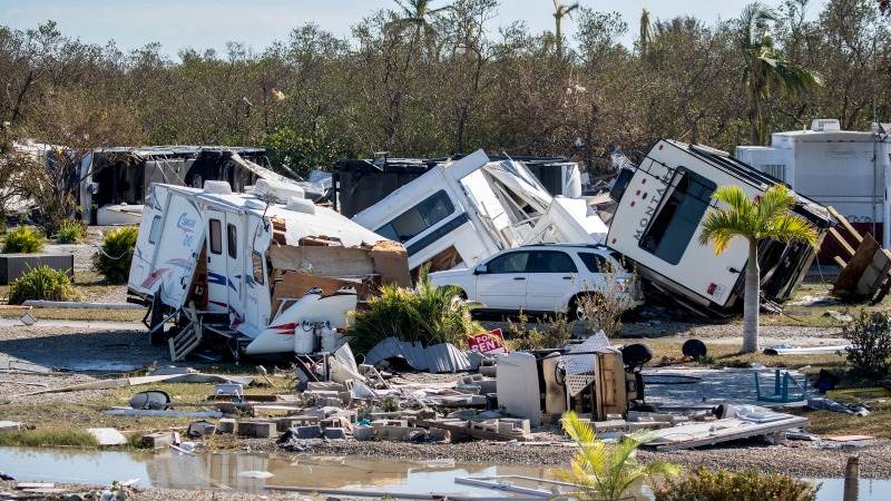 At least 17 dead in US after Hurricane Ian