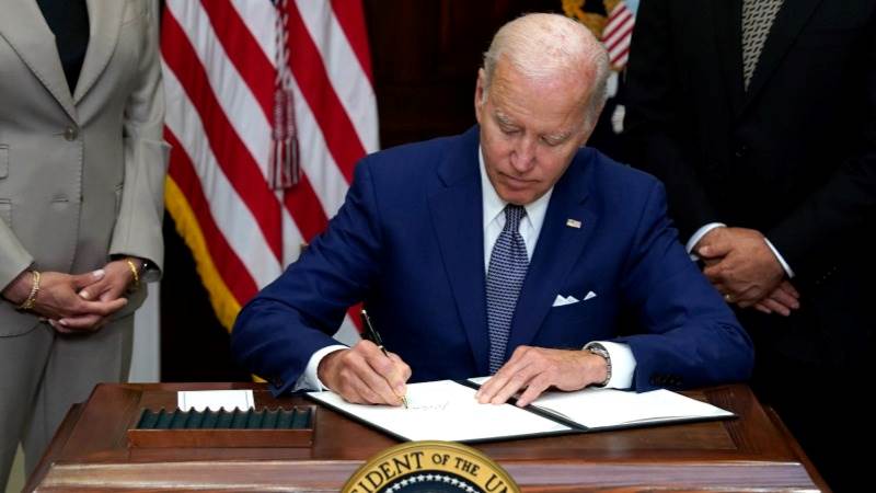 Biden bans US trade in IMF assets held by Russia, Belarus