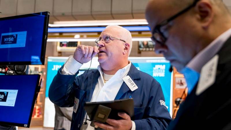 Wall Street opens lower as negative sentiment lingers