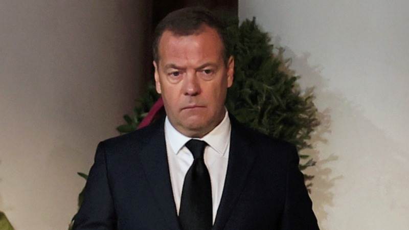 Ukrainian security service puts Medvedev on wanted list