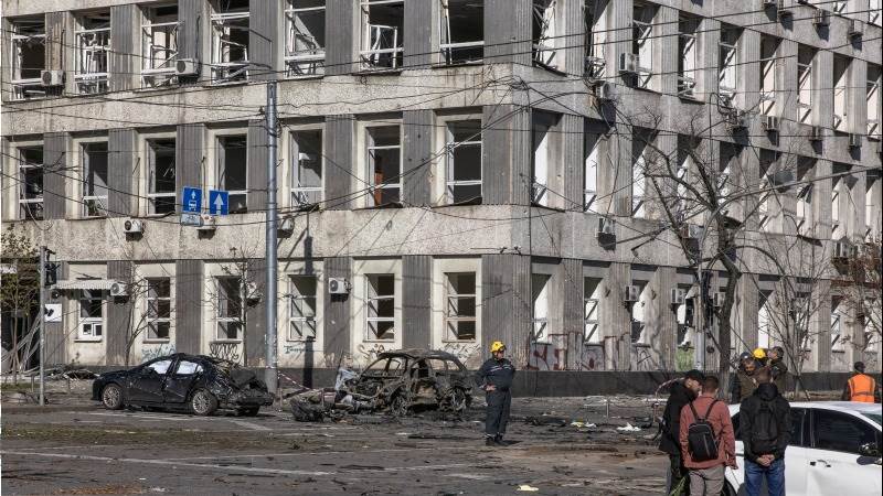 At least one dead in Kiev drone attacks