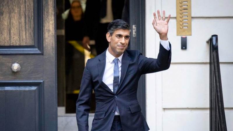 Sunak to officially become UK PM on Tuesday