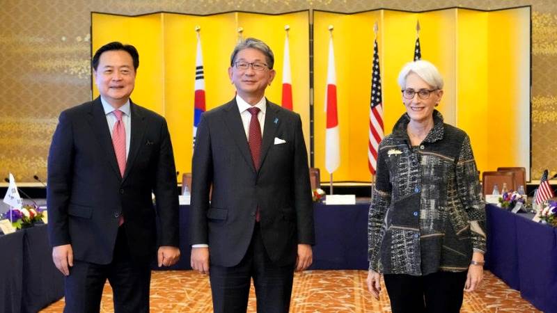 US, Japan, S. Korea agree to help Taiwan ‘defend itself’