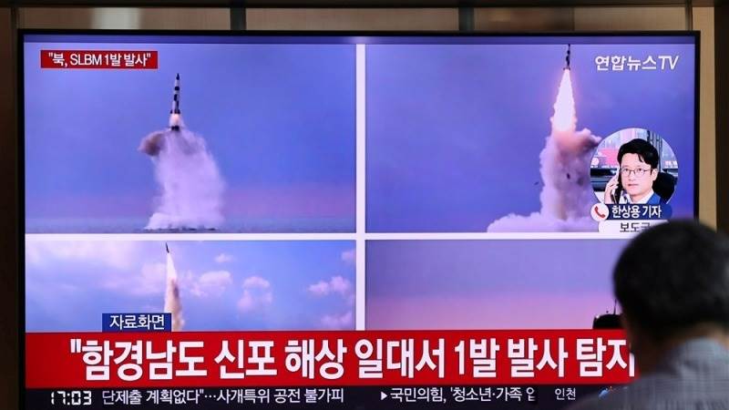 N. Korea fires ballistic missile into Sea of Japan