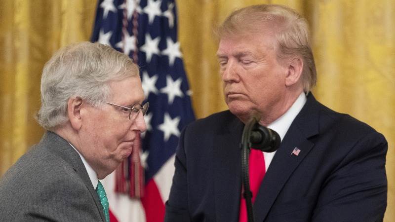 Trump: McConnell won’t lead GOP if I run and win