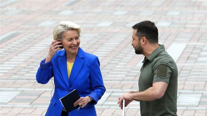 Zelensky, Von der Leyen talk macro-financial aid