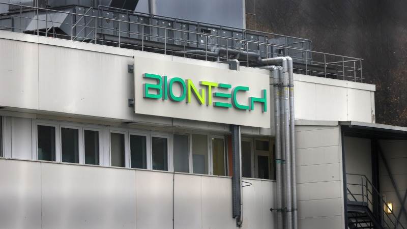 BioNTech’s EPS drops 43% in Q3