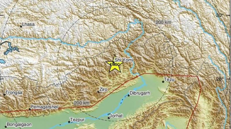 5.4-magnitude earthquake shakes northeast India