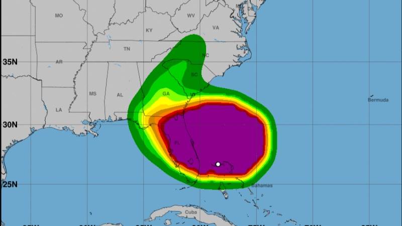 Florida declares state of emergency as Nicole makes landfall