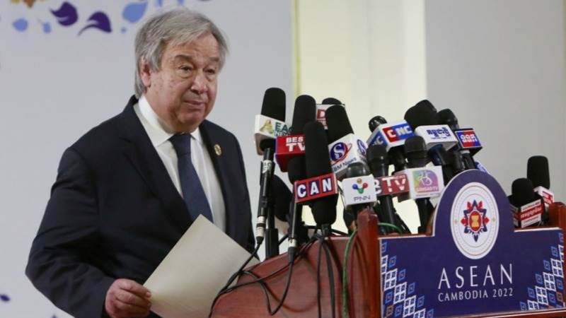 Guterres calls on Myanmar junta to return to democracy