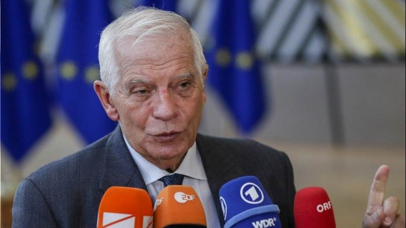 EU’s military aid to Ukraine at €8 billion – Borrell