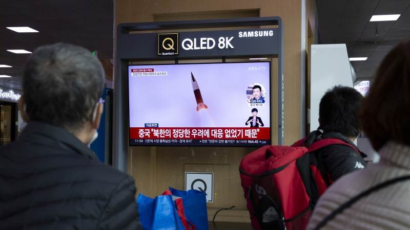 N. Korea fires another ballistic missile eastward