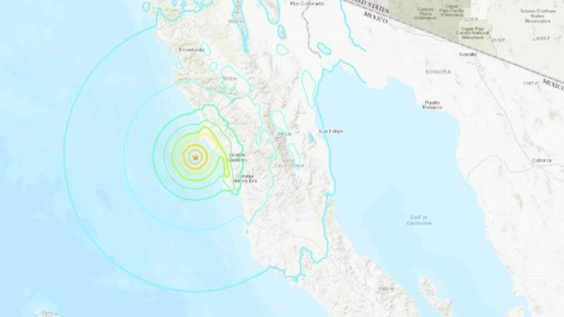 6.2-magnitude tremor strikes Mexico