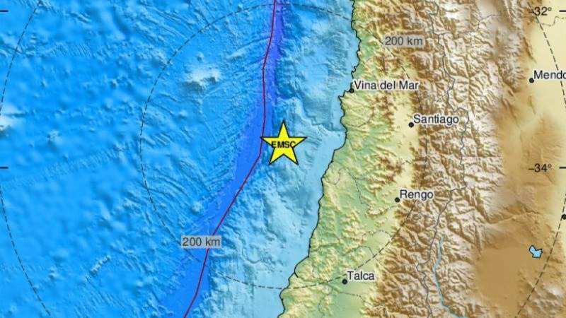 4.6-magnitude earthquake hits off coast of Chile