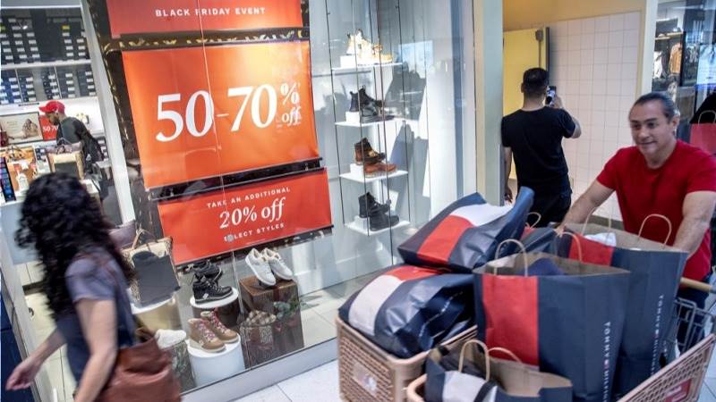 Record 196.7M US shoppers reported on Black Friday weekend