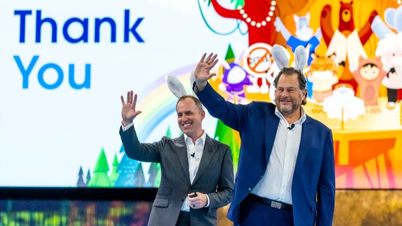 Taylor resigns as Salesforce co-CEO