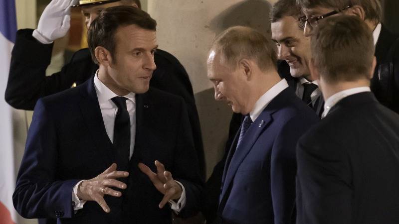 Kremlin: No plans for Putin to talk to Macron