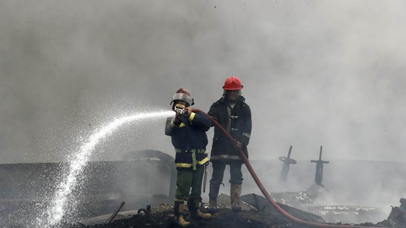 Oil tanker explodes in Samsun, Turkey