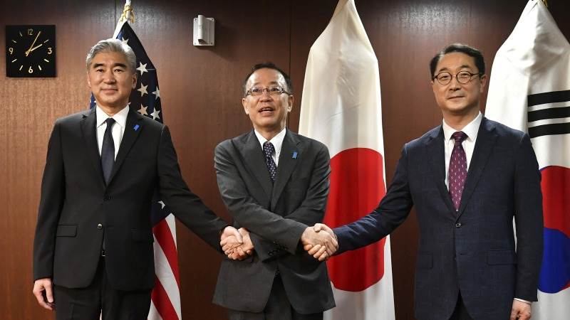 S. Korea, US, Japan envoys to meet in Jakarta next week