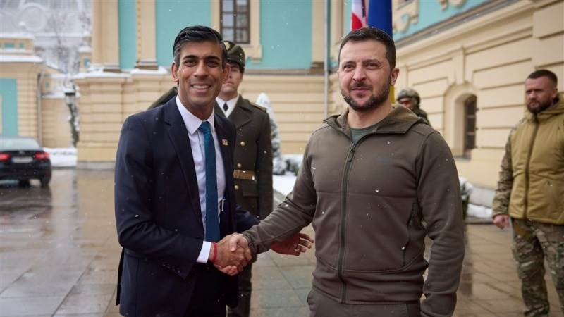 Sunak, Zelensky discuss delivery of more arms to Ukraine