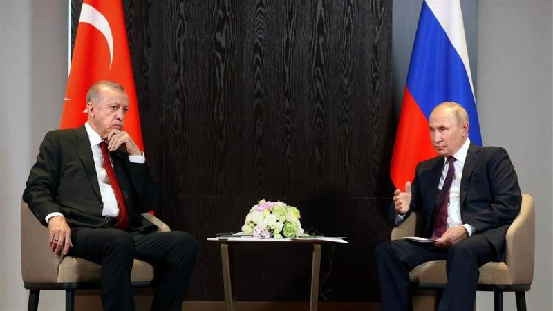 Putin, Erdogan talk gas project, grain, Ukraine, Syria