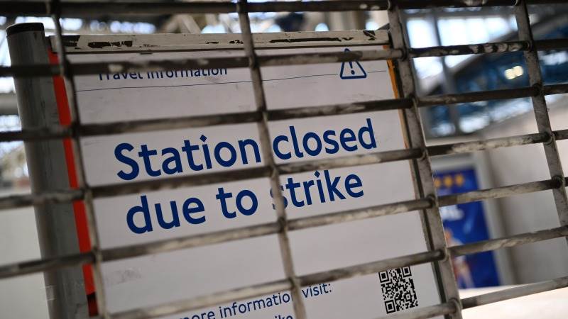 UK reports most strikes since 2011 in October