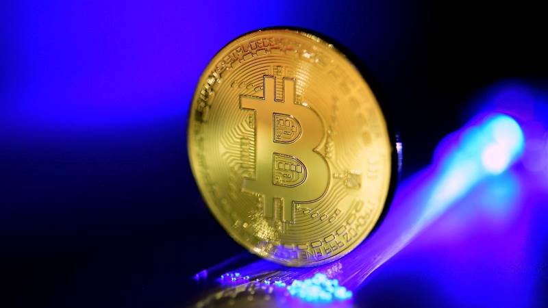 Bitcoin at highest level in more than one month