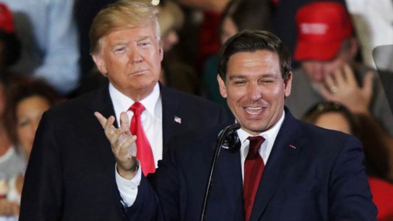 Poll shows Republicans favor DeSantis over Trump