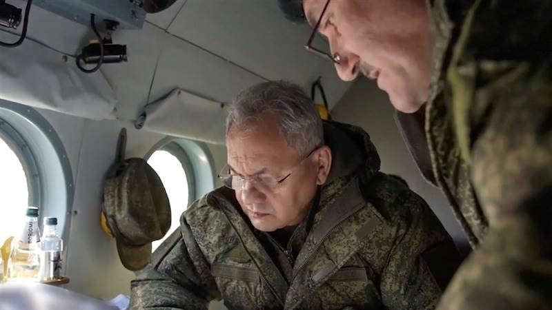 Russia’s Shoygu visits the Ukraine frontline