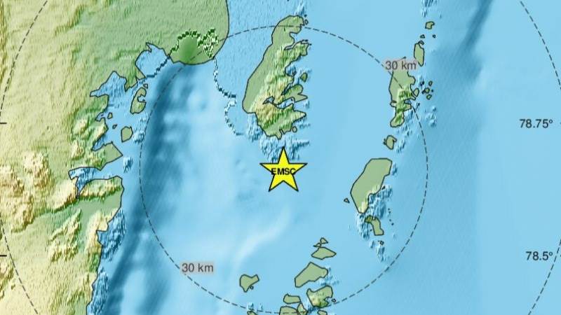 5.0-magnitude tremor hits Greenland