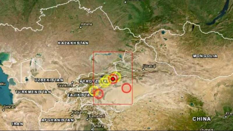 5.6-magnitude earthquake shakes Kyrgyzstan