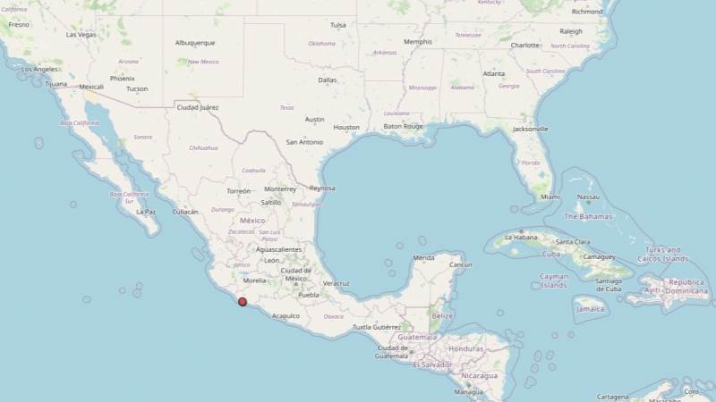 5.0-magnitude earthquake strikes southwest Mexico