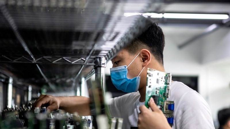 High-end manufacturing in China records significant growth