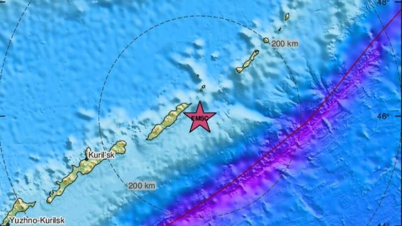 5.4-magnitude quake hits Russia’s Kuril Islands