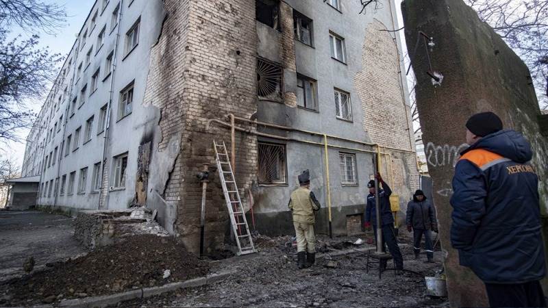 Explosions sound in Zaporizhzhia Saturday