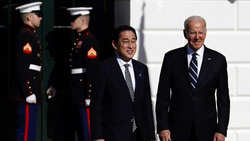 Biden welcomes Japan’s PM to White House