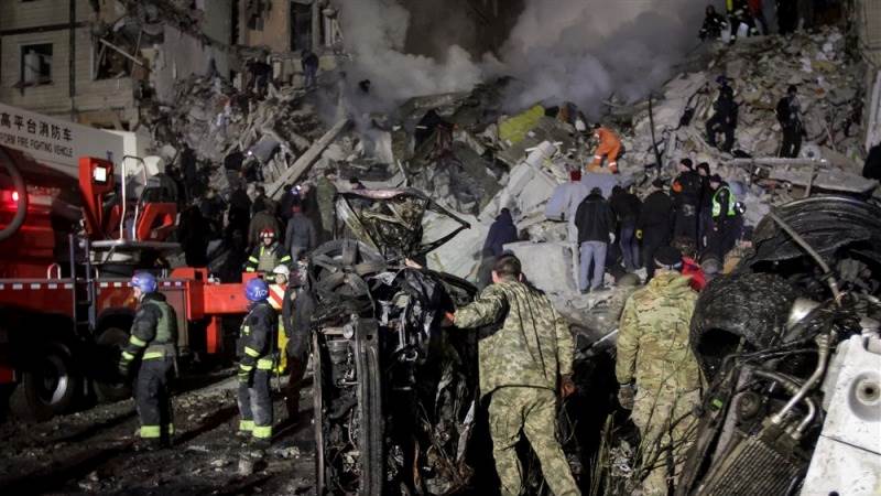 Dnipro shelling death toll rises to 12