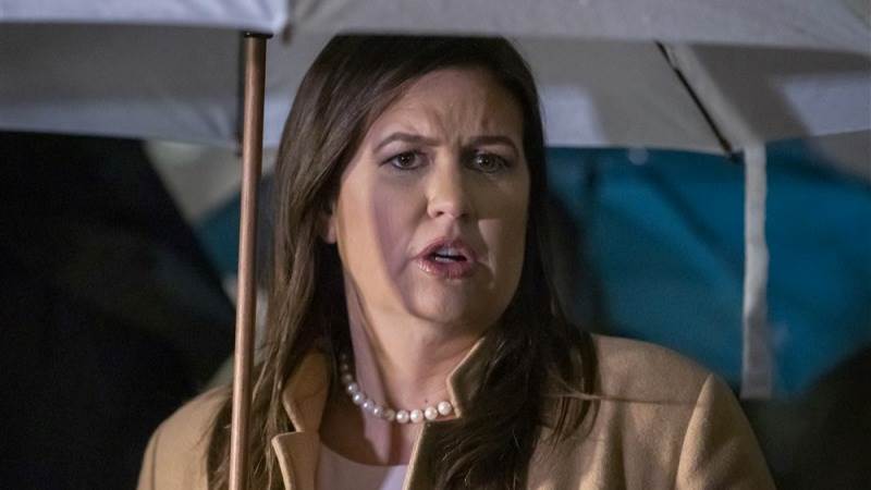 Huckabee Sanders dodges question about backing Trump’s 2024 bid