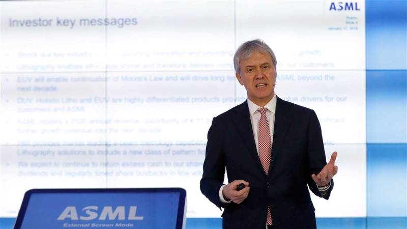 ASML CEO anticipates rebound in second half of year