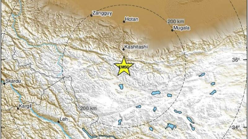 5.1-magnitude earthquake hits China-India border