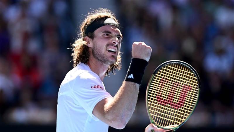 Tsitsipas reaches AO final after beating Khachanov