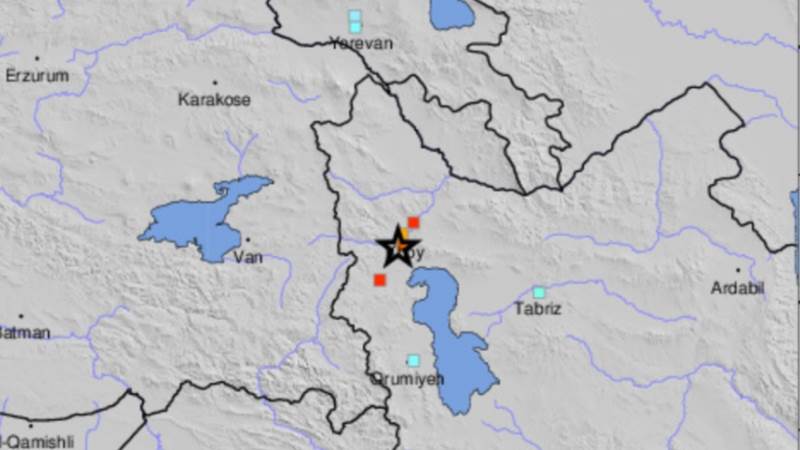 5.9-magnitude quake strikes Iran