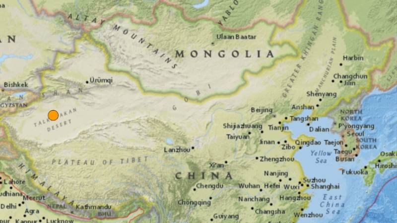 China’s Xinjiang hit by 6.1-magnitude earthquake