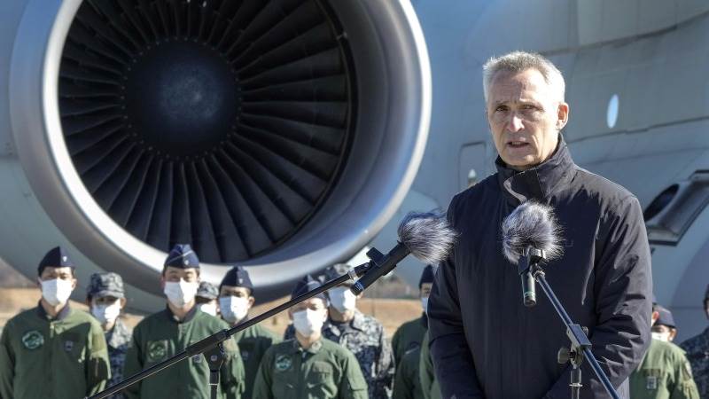 Stoltenberg: China spreading disinformation on NATO