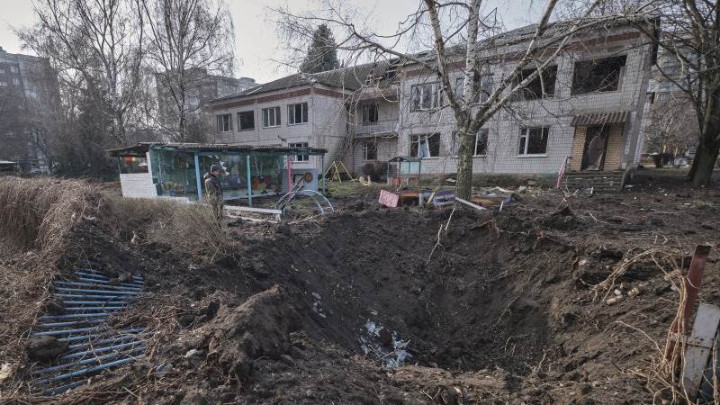 Kramatorsk rocket strike leaves at least 3 dead