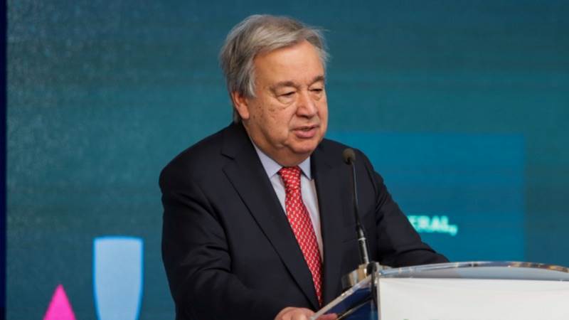 Guterres greets Syria Assad’s opening of two aid corridors