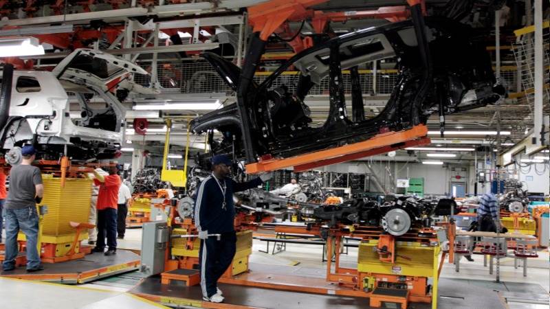 US industrial production stable in January